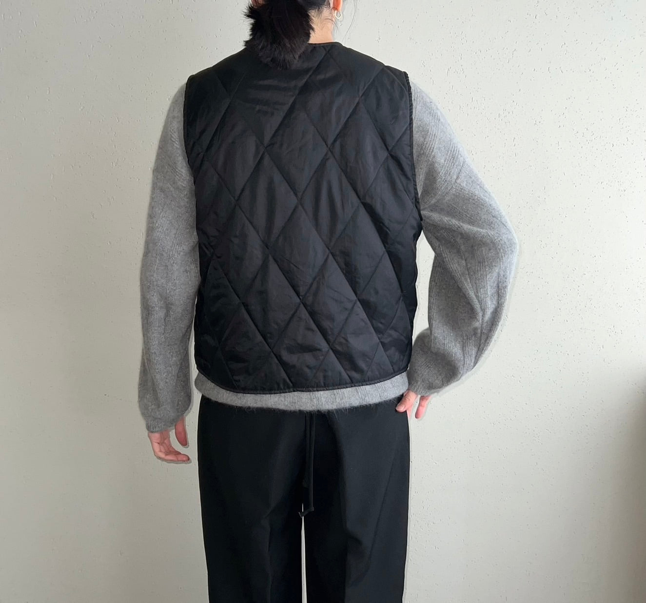 90s EURO Quilted Vest