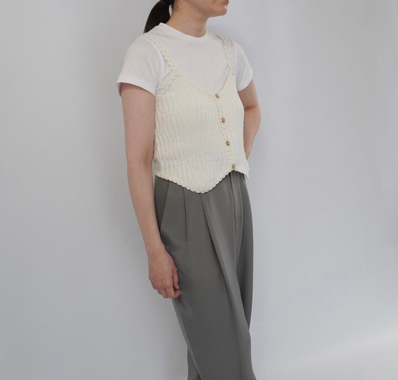 90s Hand Made Cotton Top