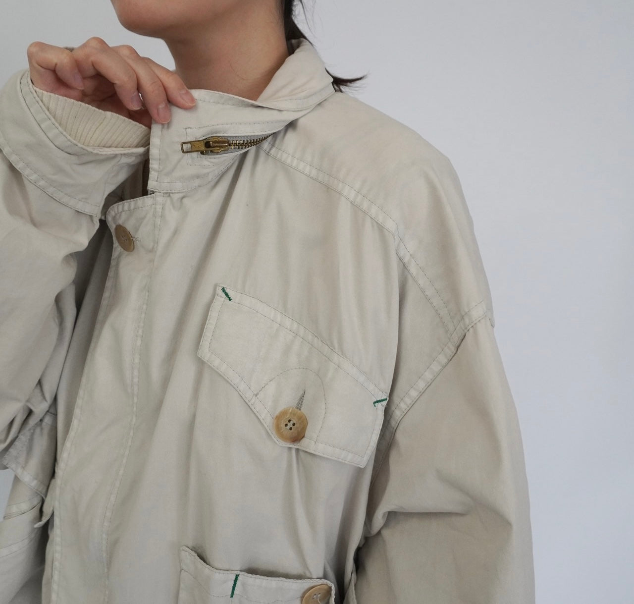 90s Design Light Jacket Made in Italy