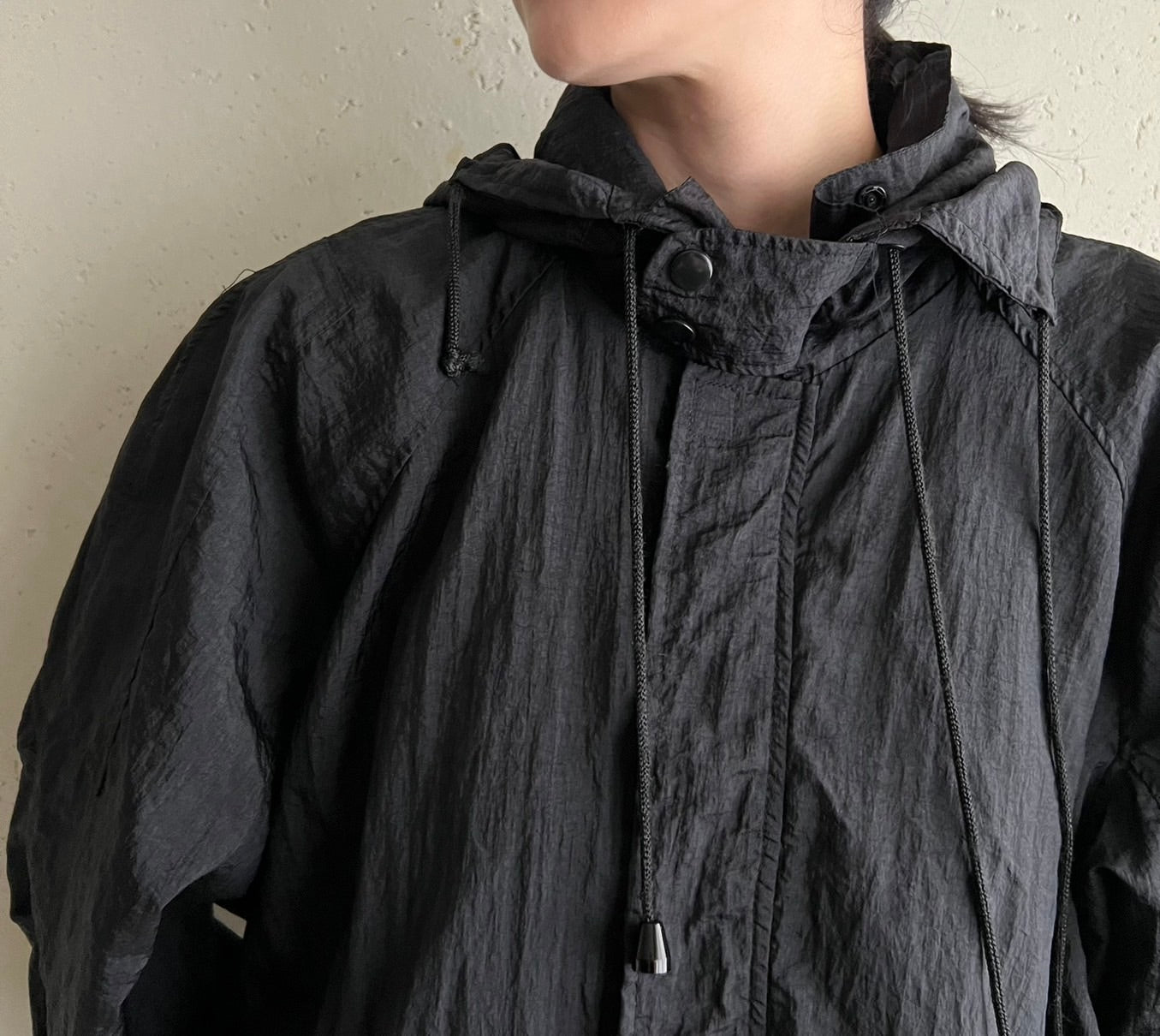90s Hooded light jacket