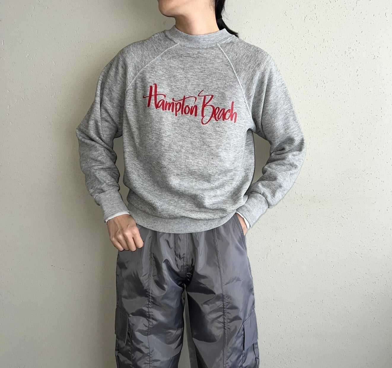 80s Printed Sweater Made in USA