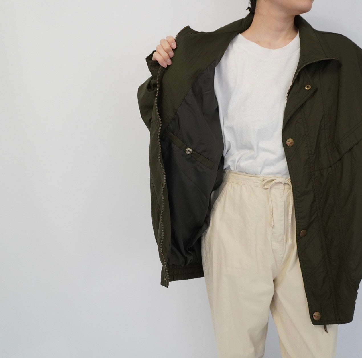 90s Khaki Light Jacket