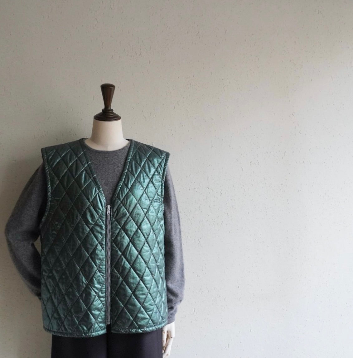 90s EURO Quilted Vest