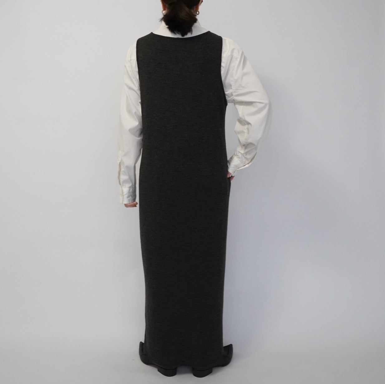 90s Zip Maxi Dress