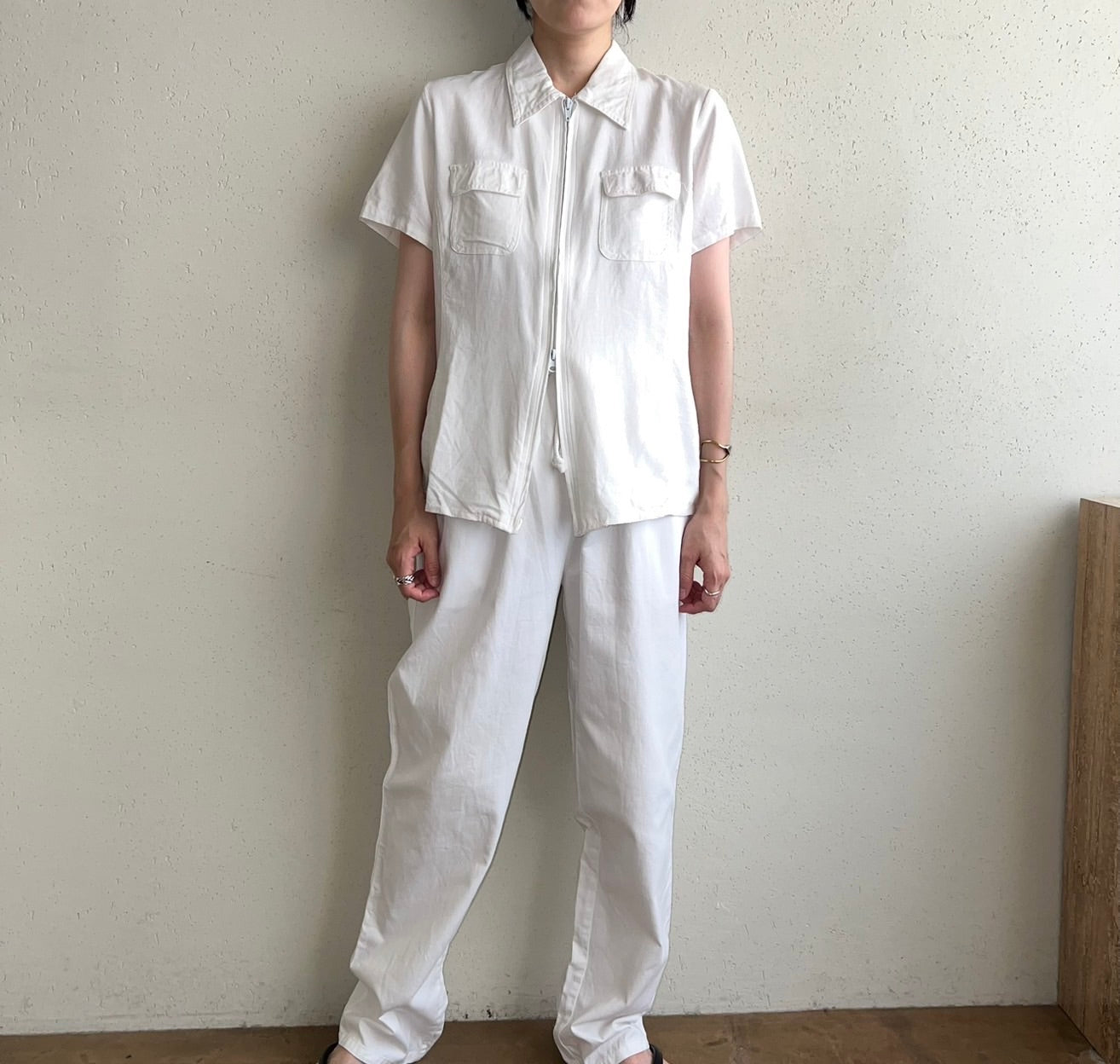 90s EURO Zipped Shirt