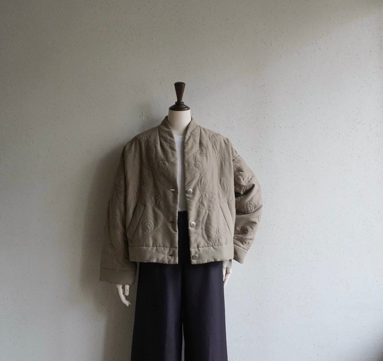 "TOGETHER"Embroidery Jacket