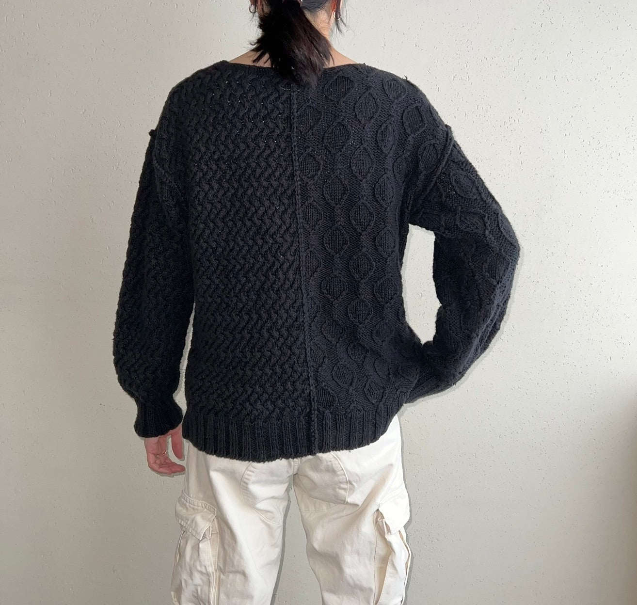 90s Hand Knit Top