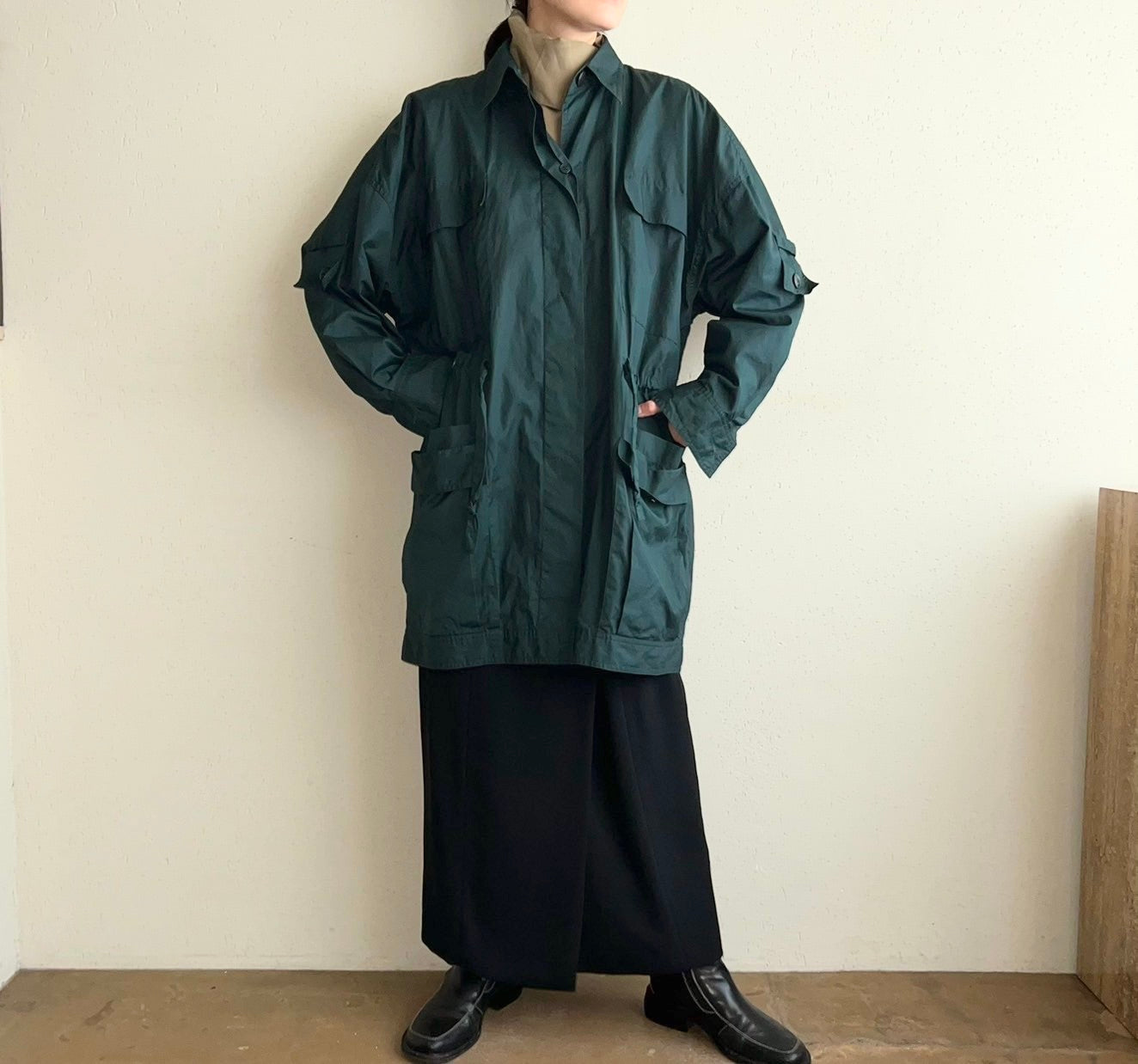 90s "ELLEN TRACY" Light Jacket