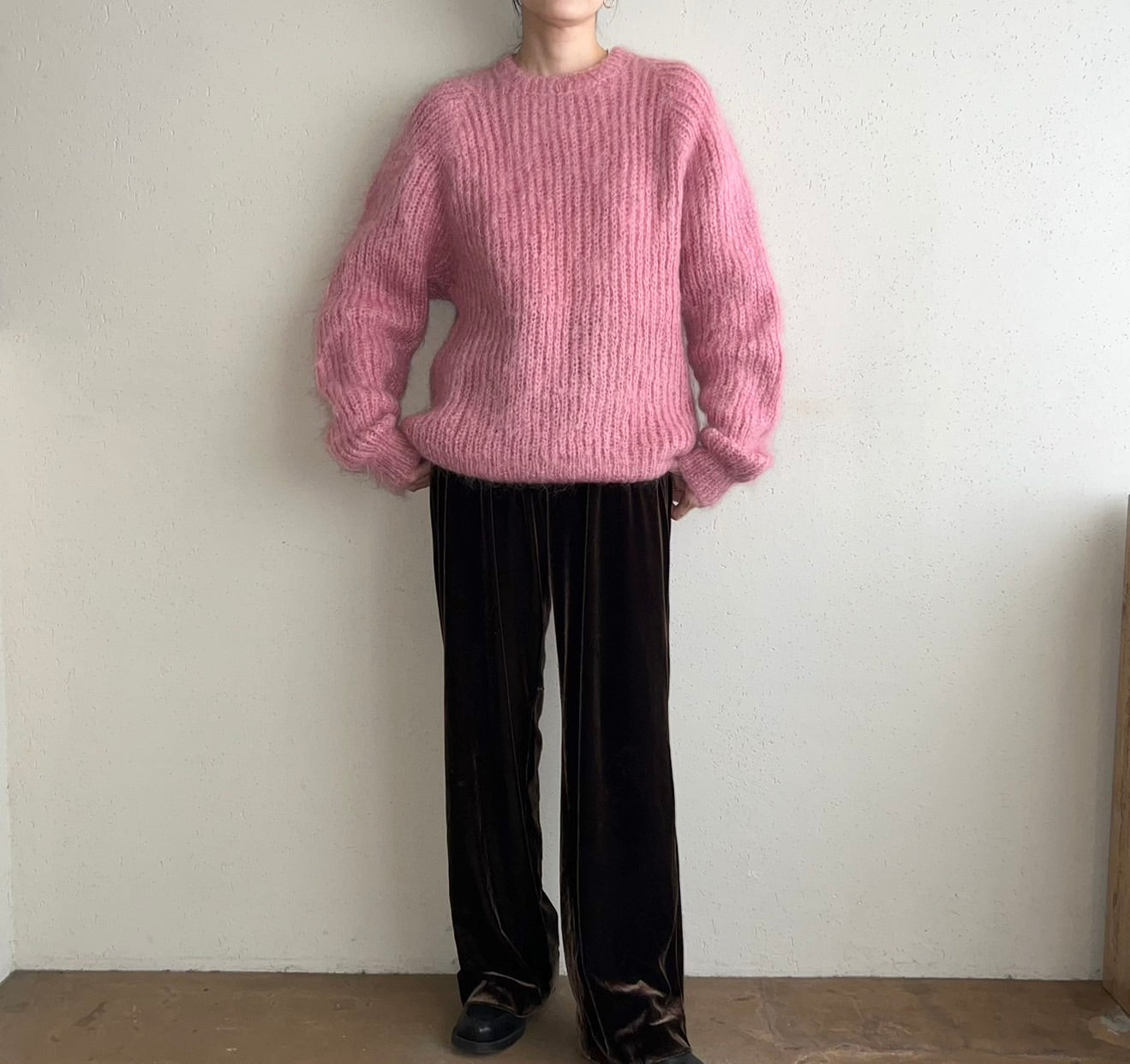 80s Pink Knit