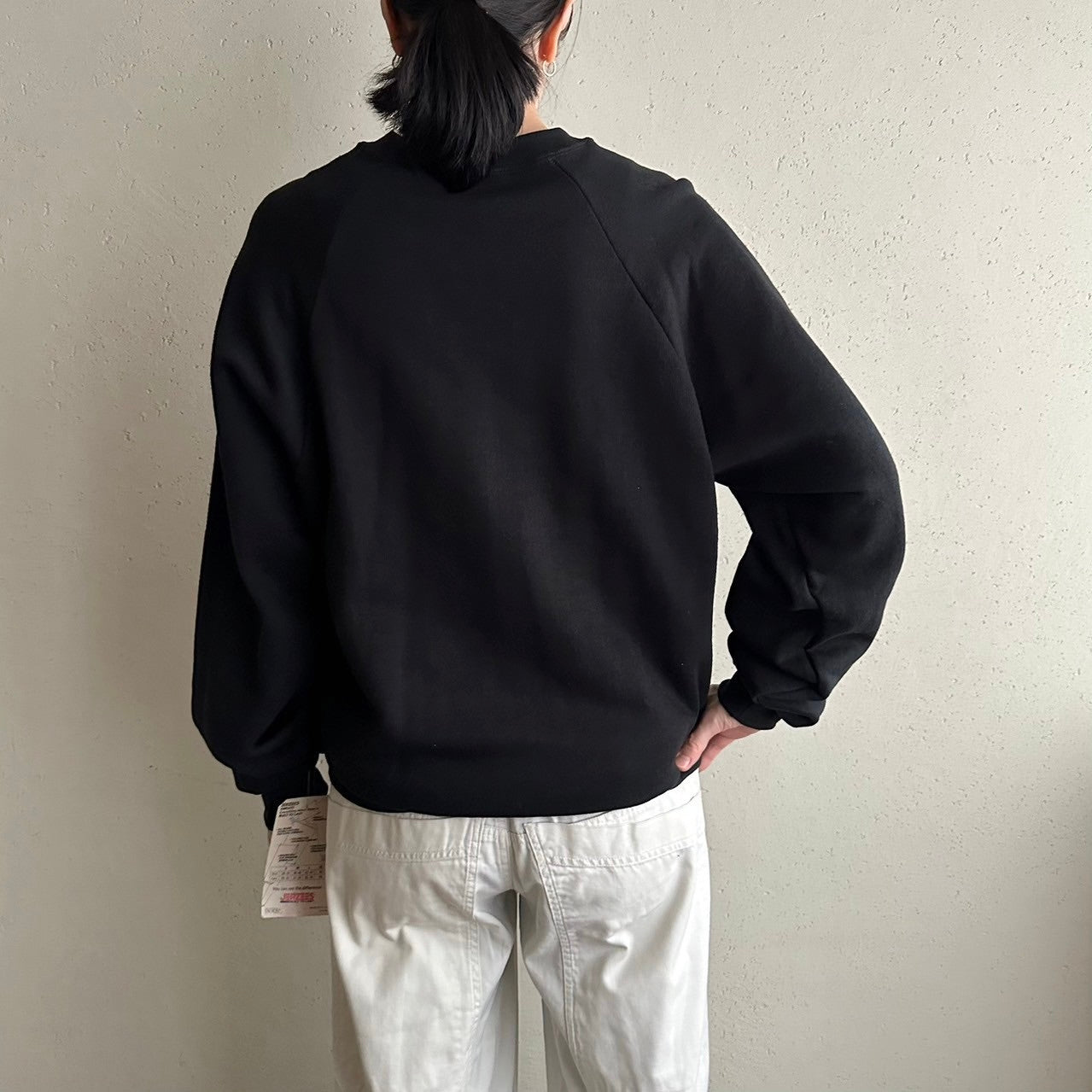 90s Printed Sweater Made in USA Dead Stock