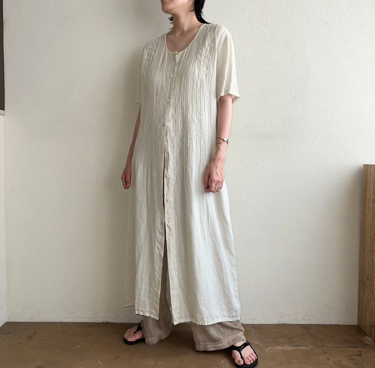 90s EURO Linen Dress