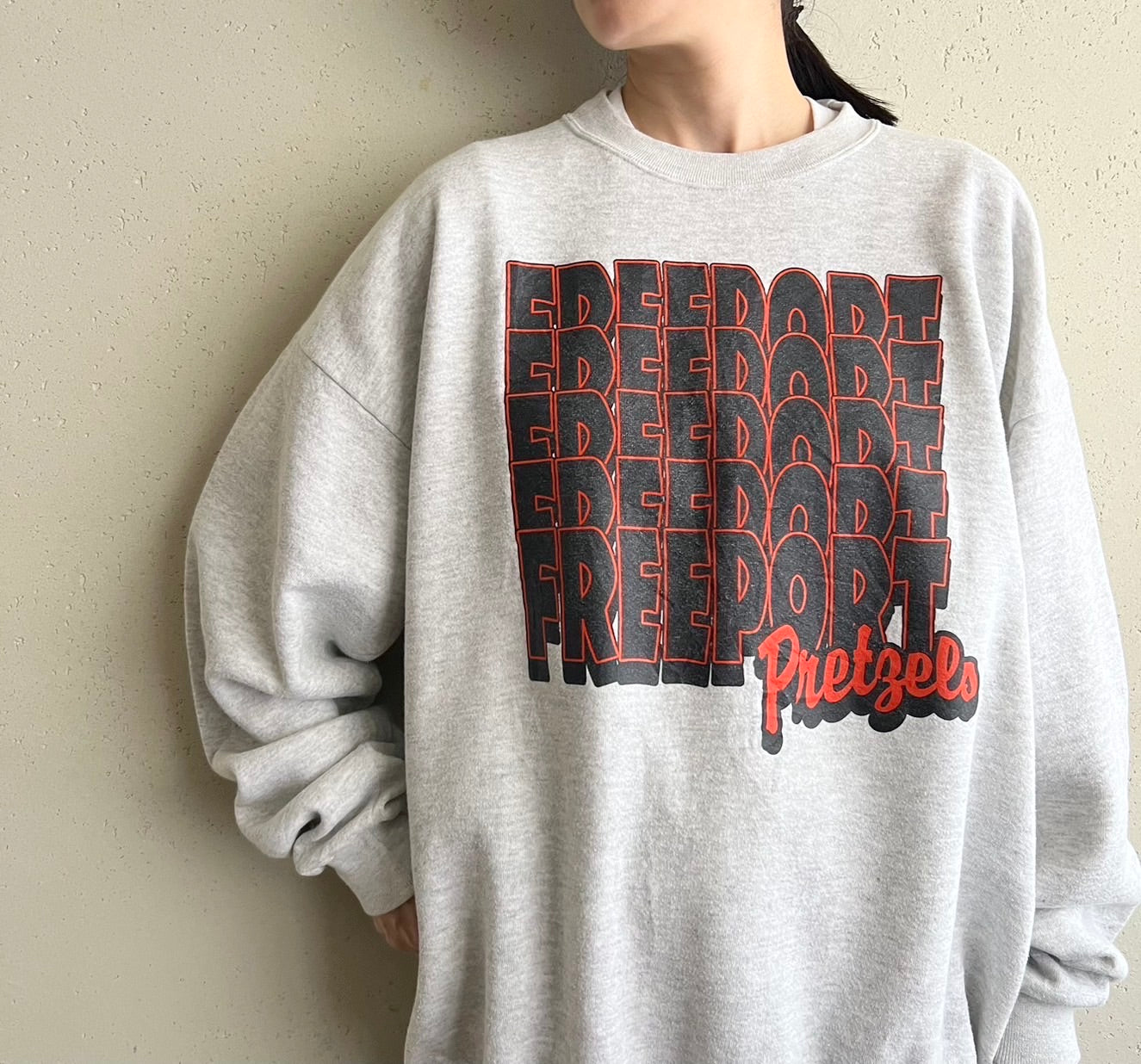 90s Printed Sweater Made in USA