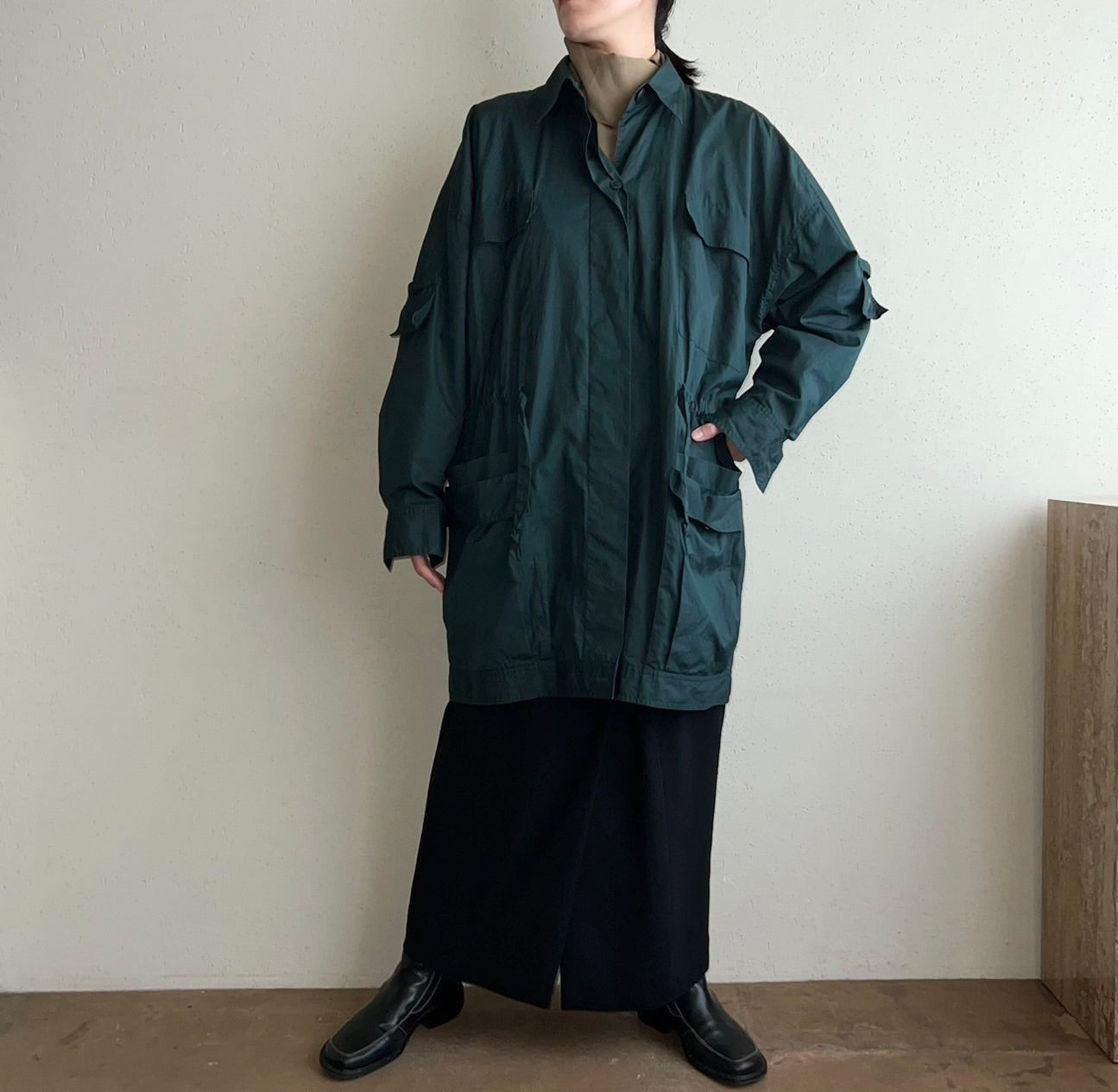 90s "ELLEN TRACY" Light Jacket