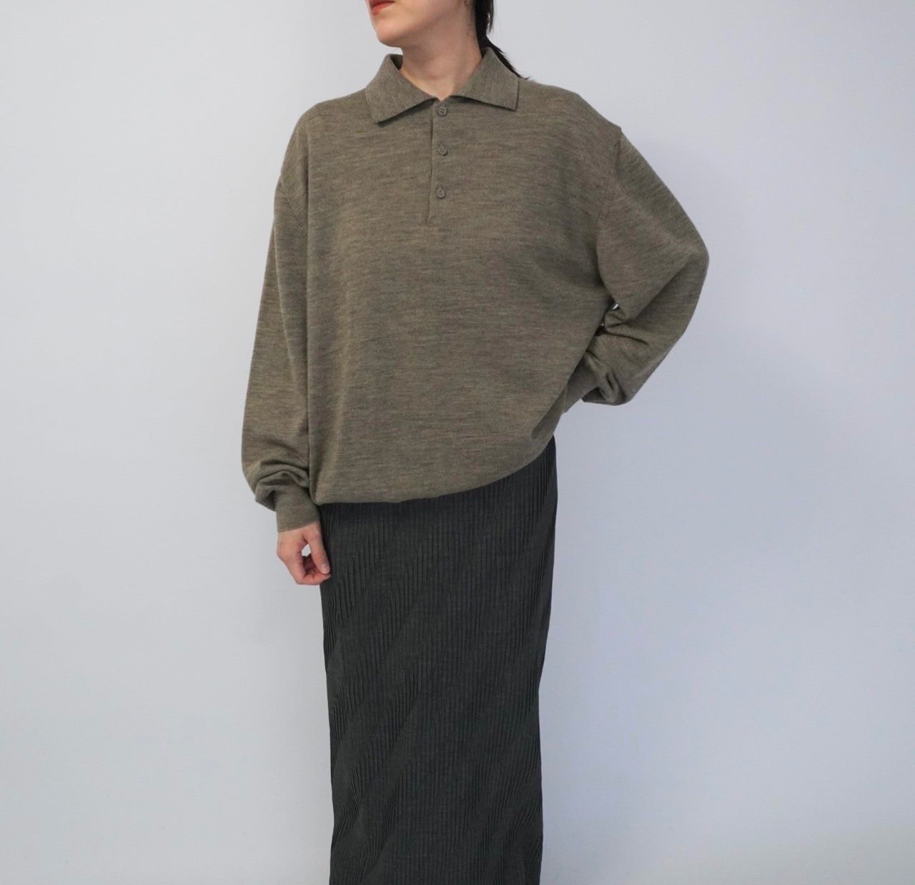 90s Wool Top Made in Italy