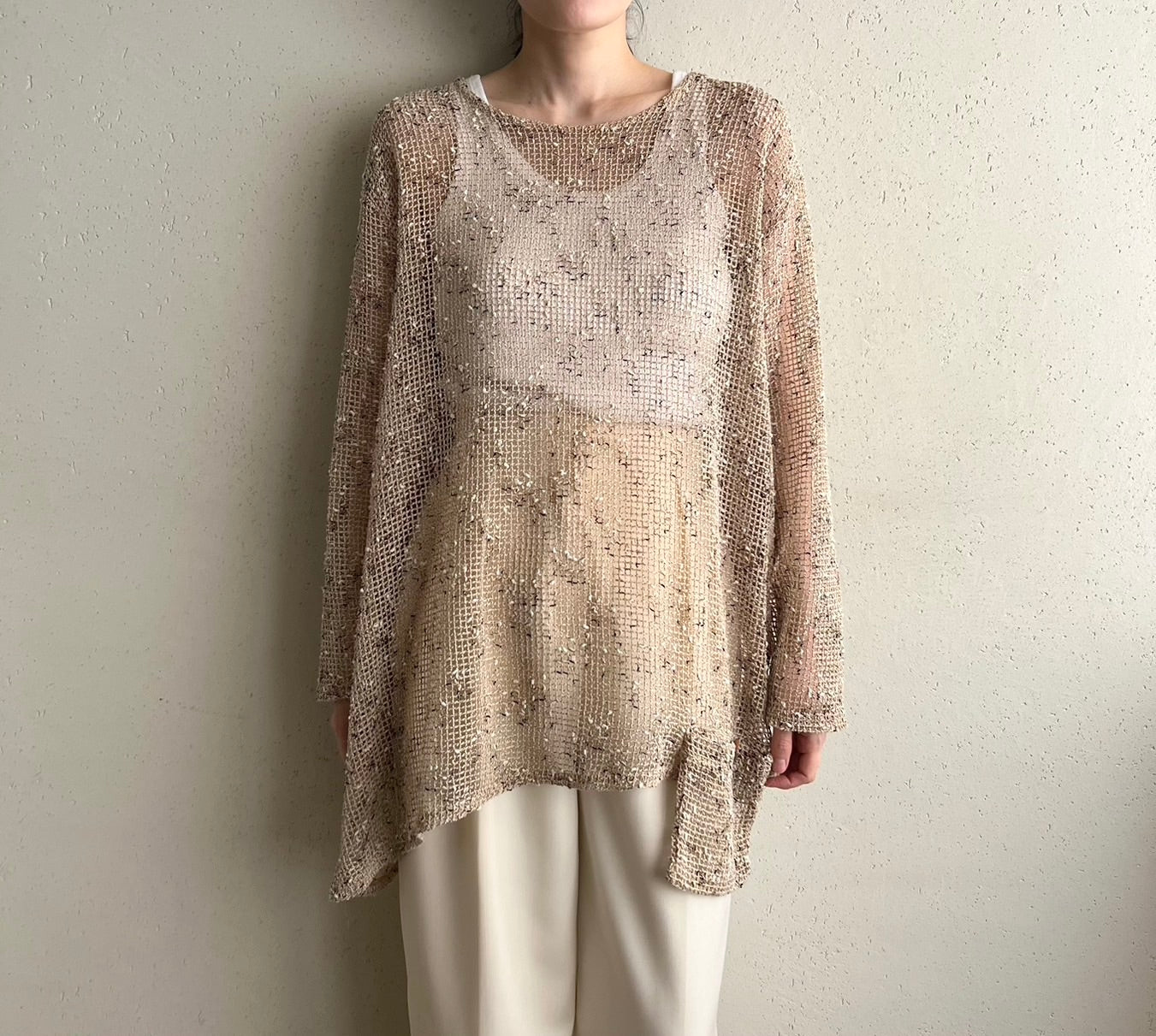 90s Mix Mesh Top