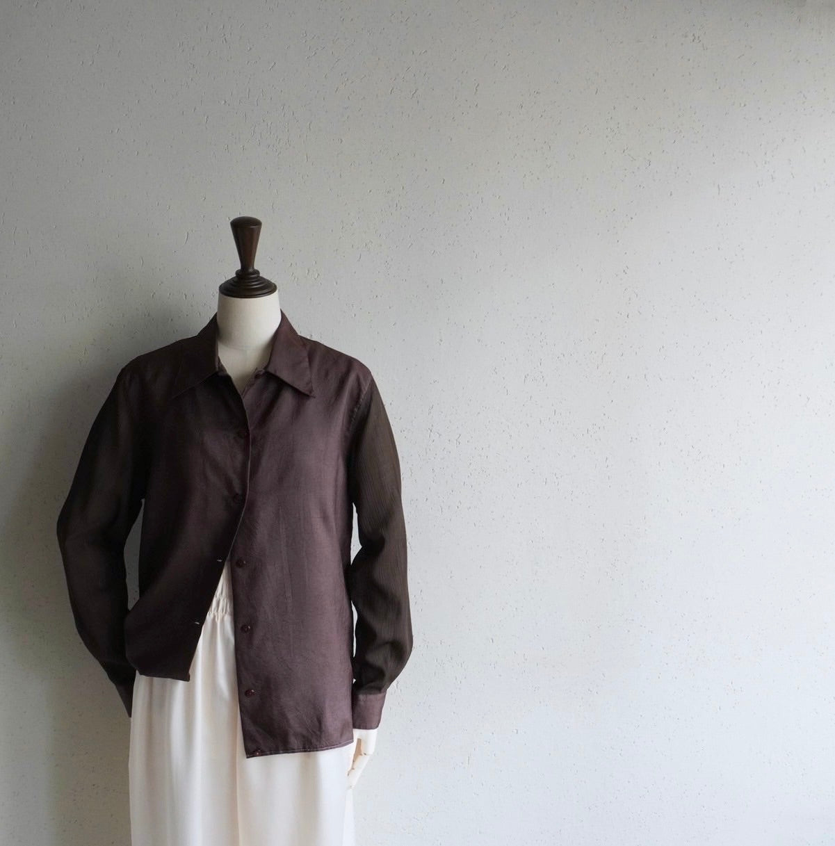 90s Brown Shirt Made in Italy