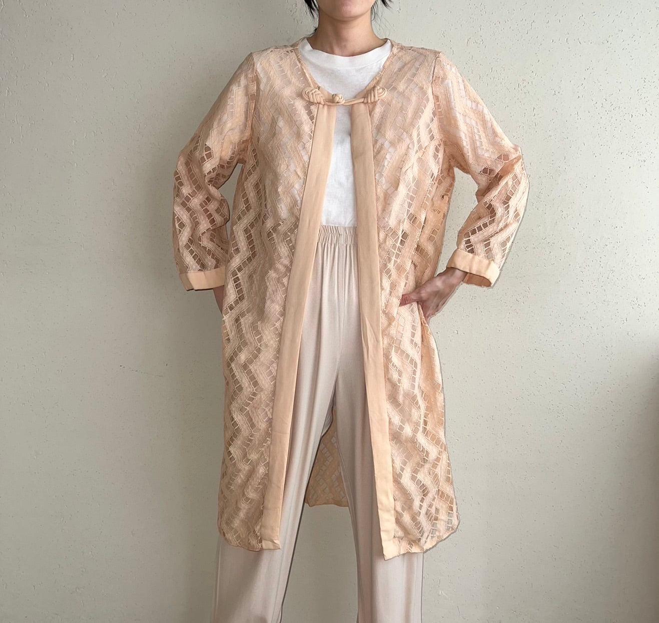 60s Lace Robe