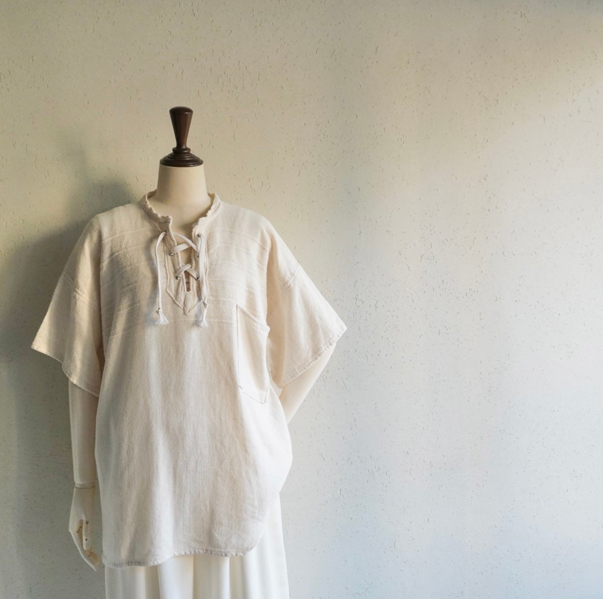 90s Lace Up Tunic