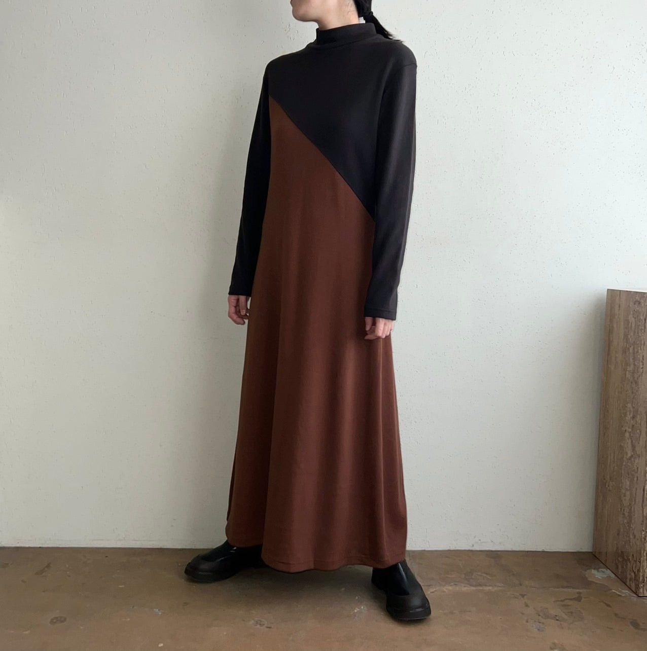 90s Two-Tone Dress