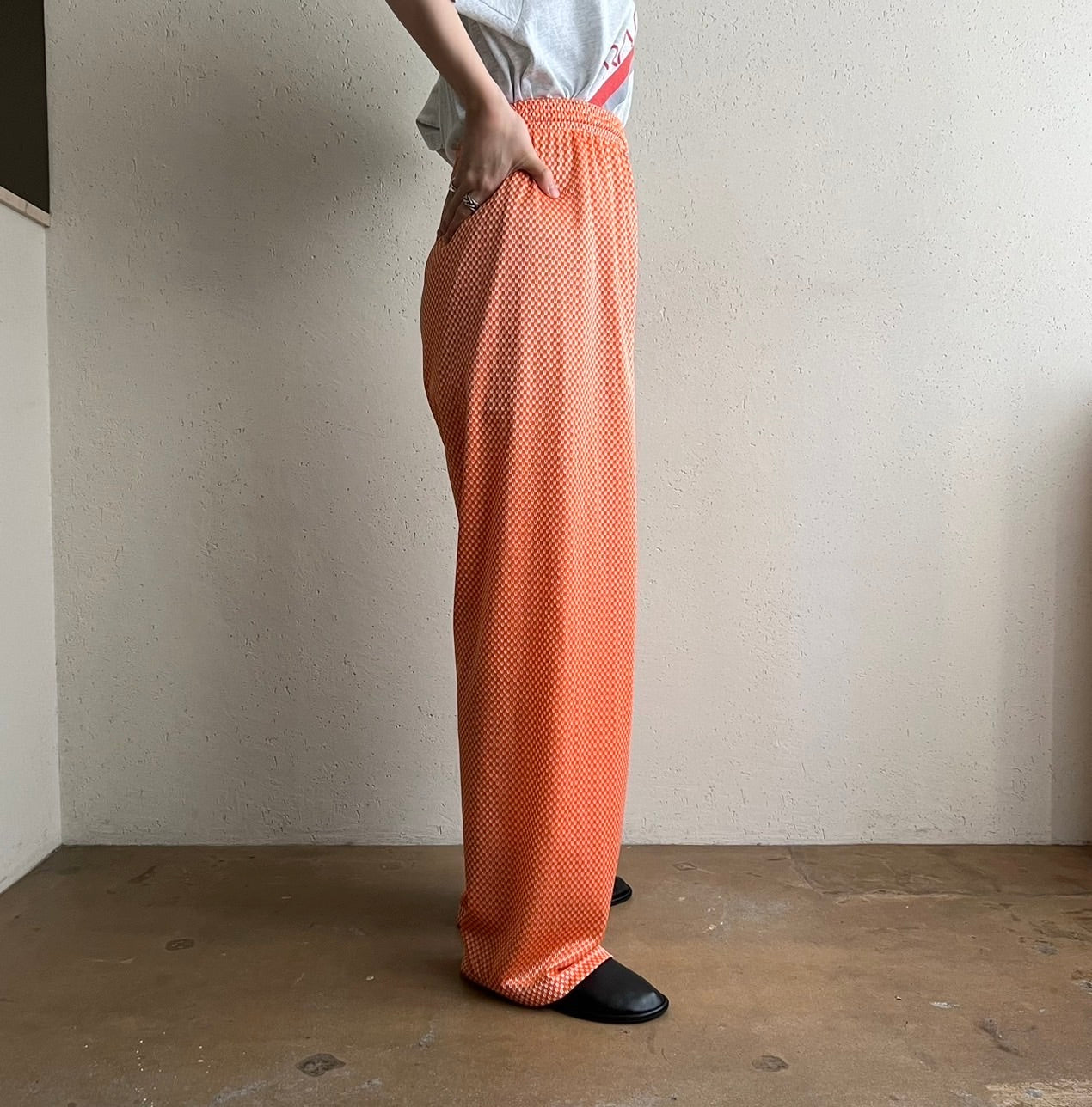 90s Pattern Pants Made in USA