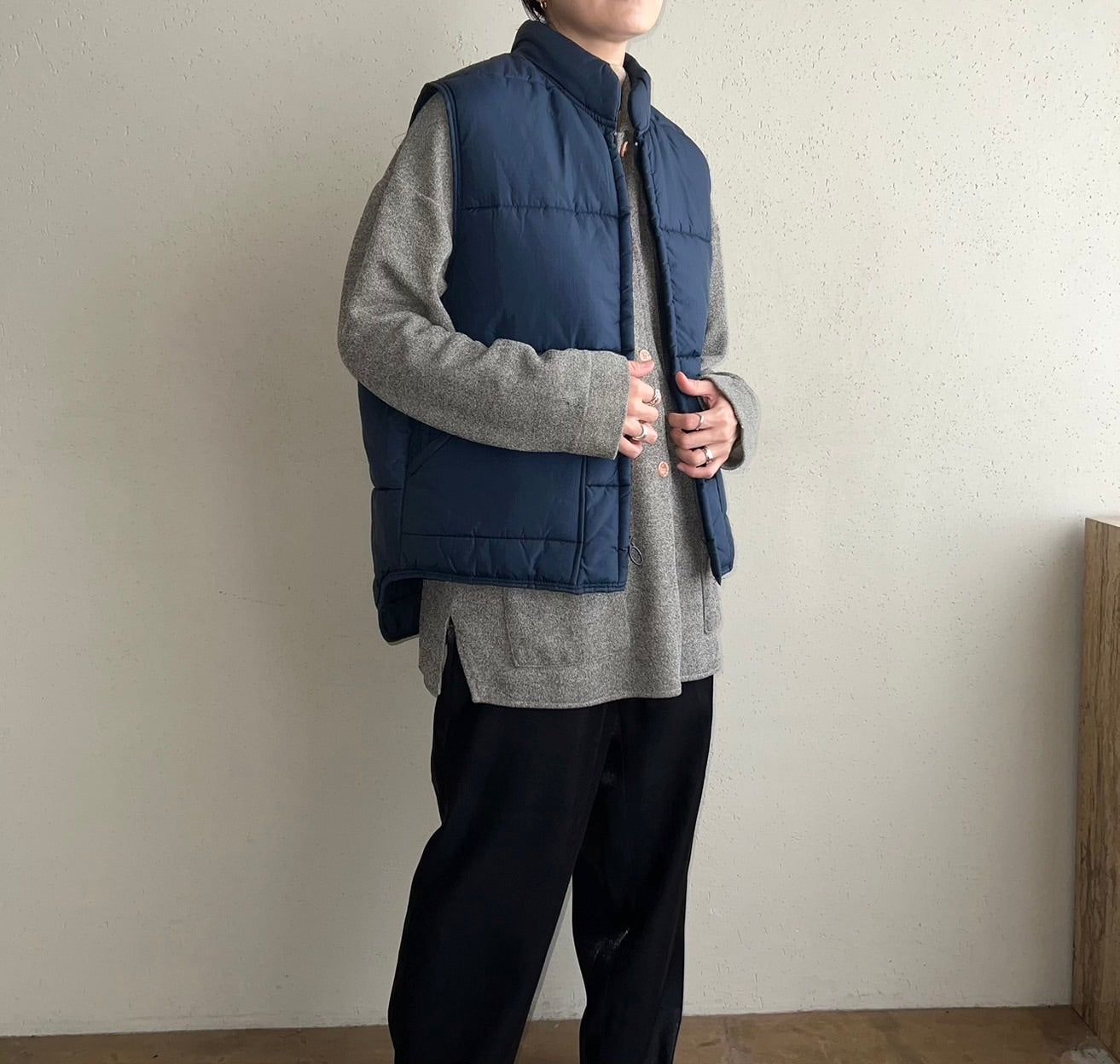 80s Quilted Vest Made in USA
