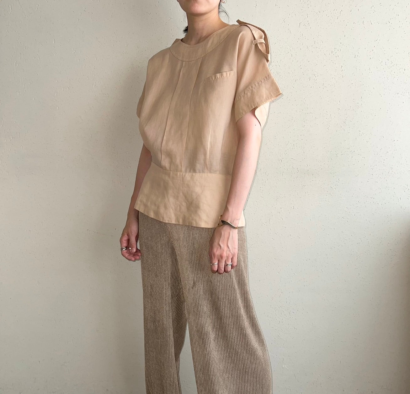 90s EURO Design Blouse