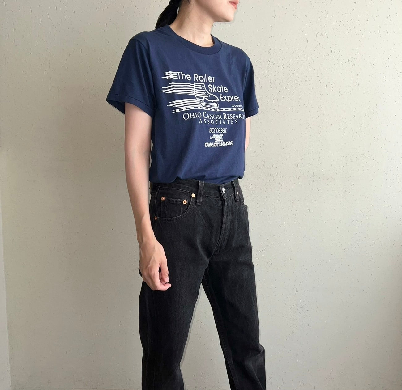 80s Printed T-shirt Made in USA