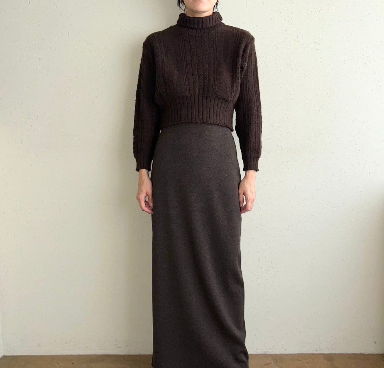 90s Cropped Knit Made in Italy