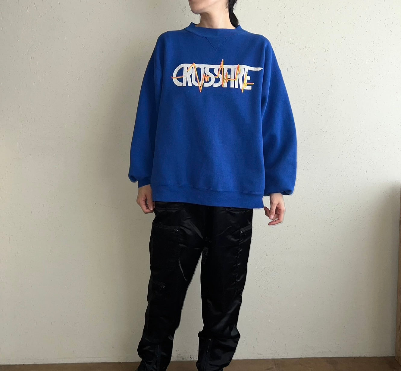 90s Printed Sweater Made in USA