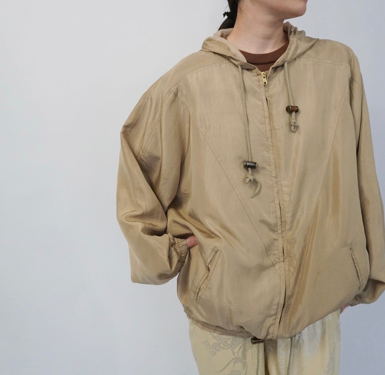 90s Silk Light Jacket