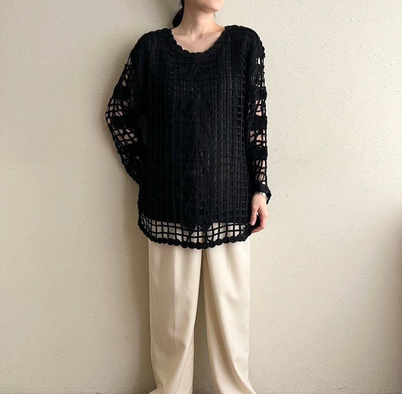 Black Design Top