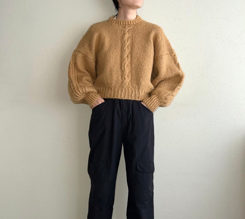 80s Cropped Knit