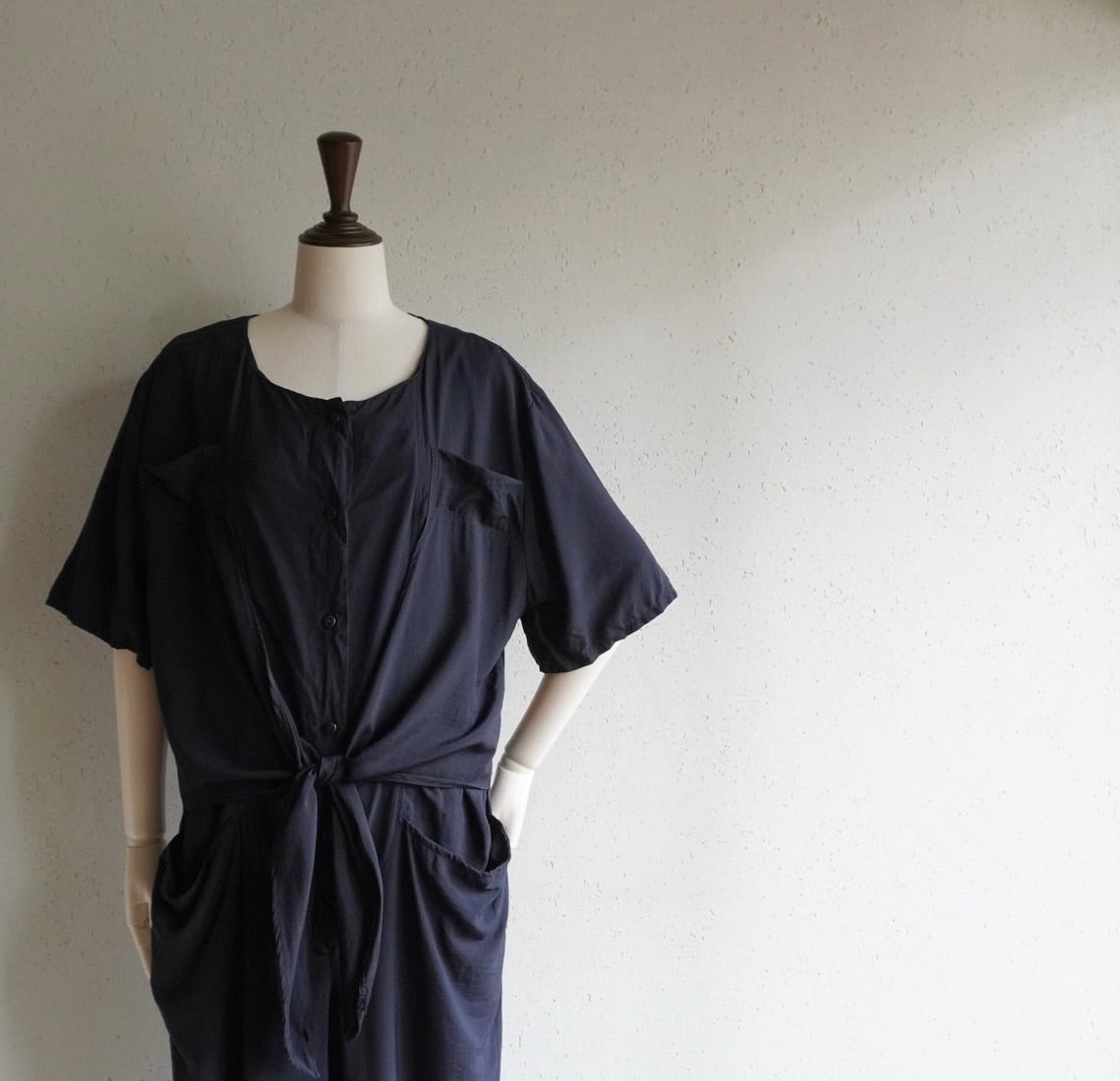 90s Black Jumpsuit Made in Italy