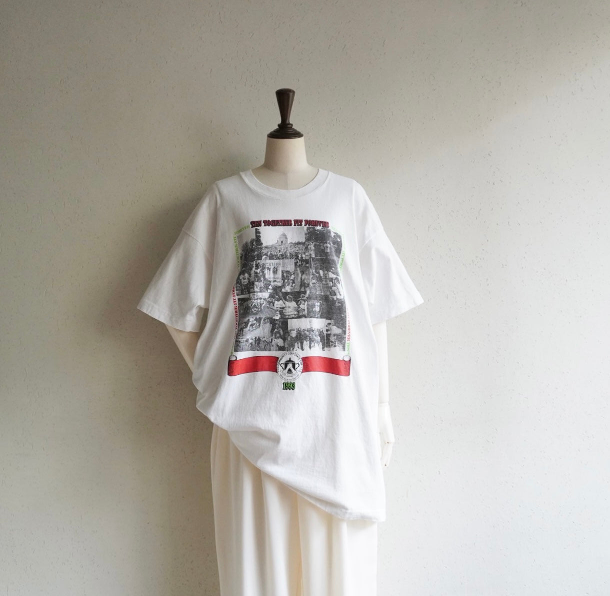 90s Photo Printed T-shirt Made in USA