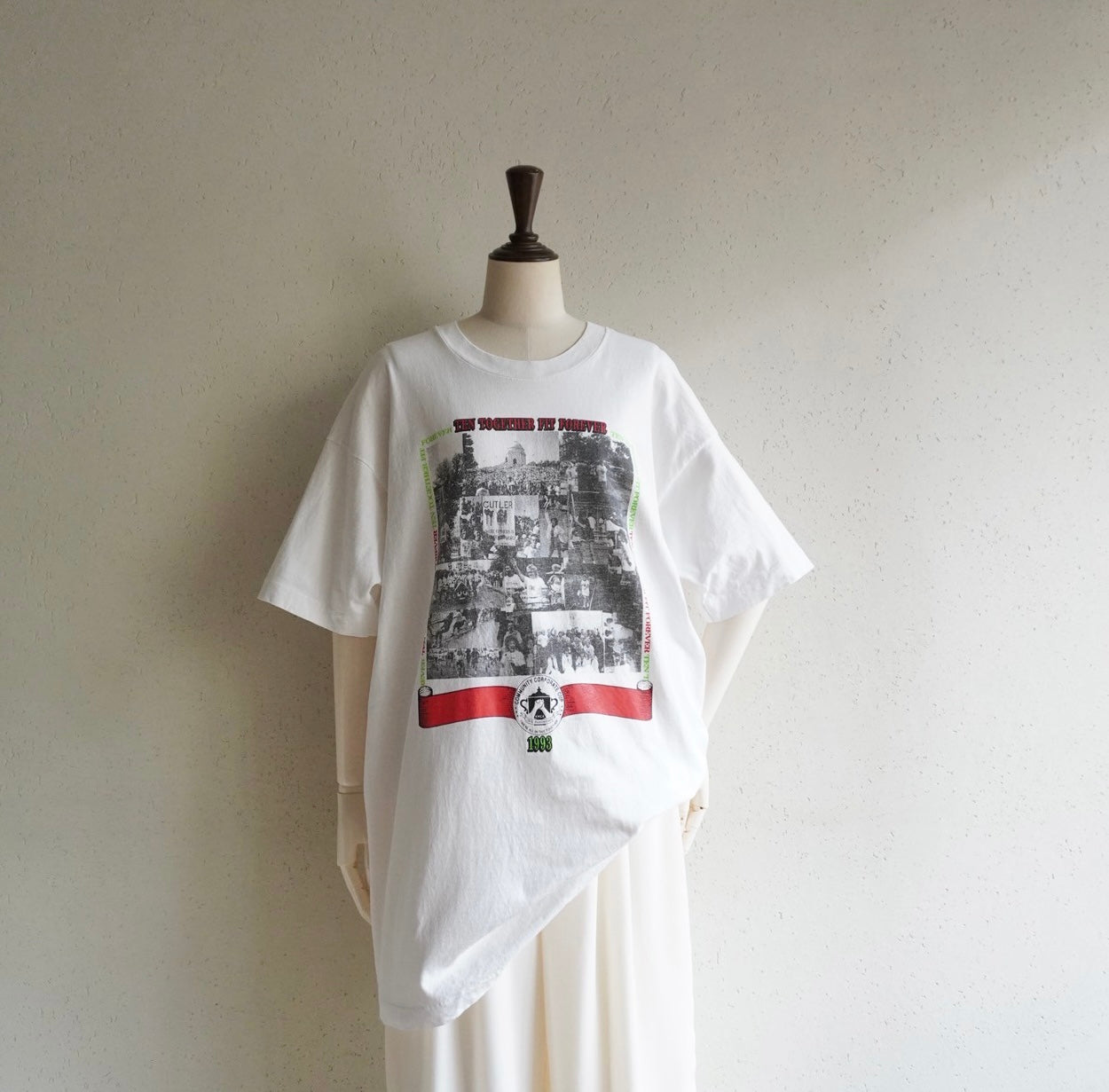 90s Photo Printed T-shirt Made in USA