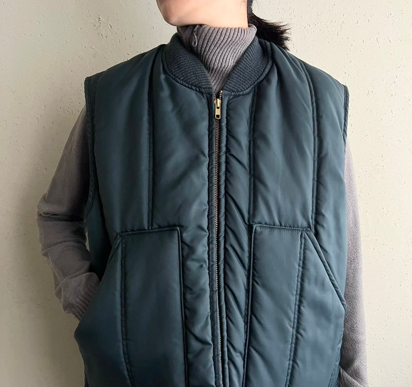 90s Quilted Vest
