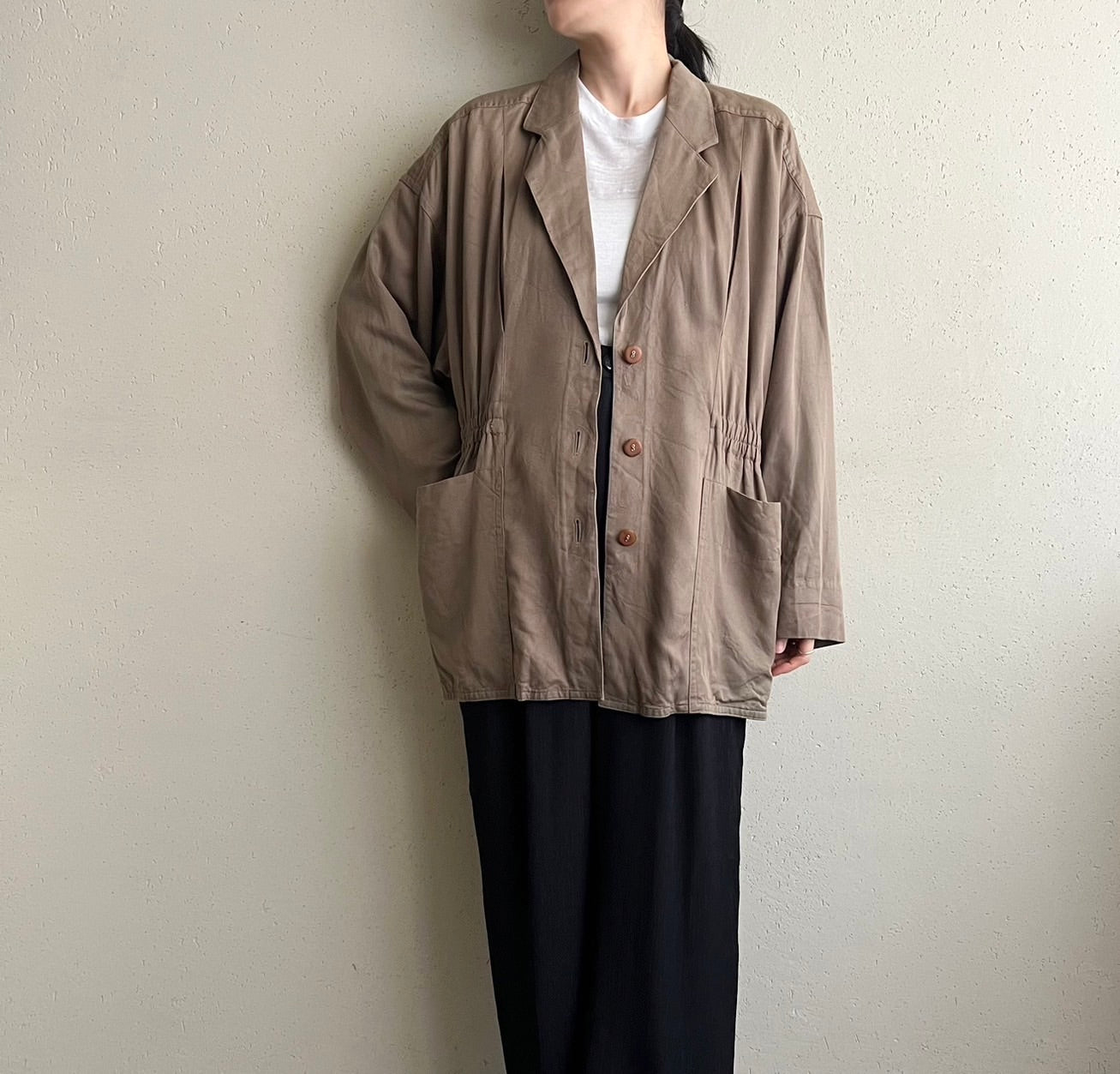 90s Rayon Jacket Made in France