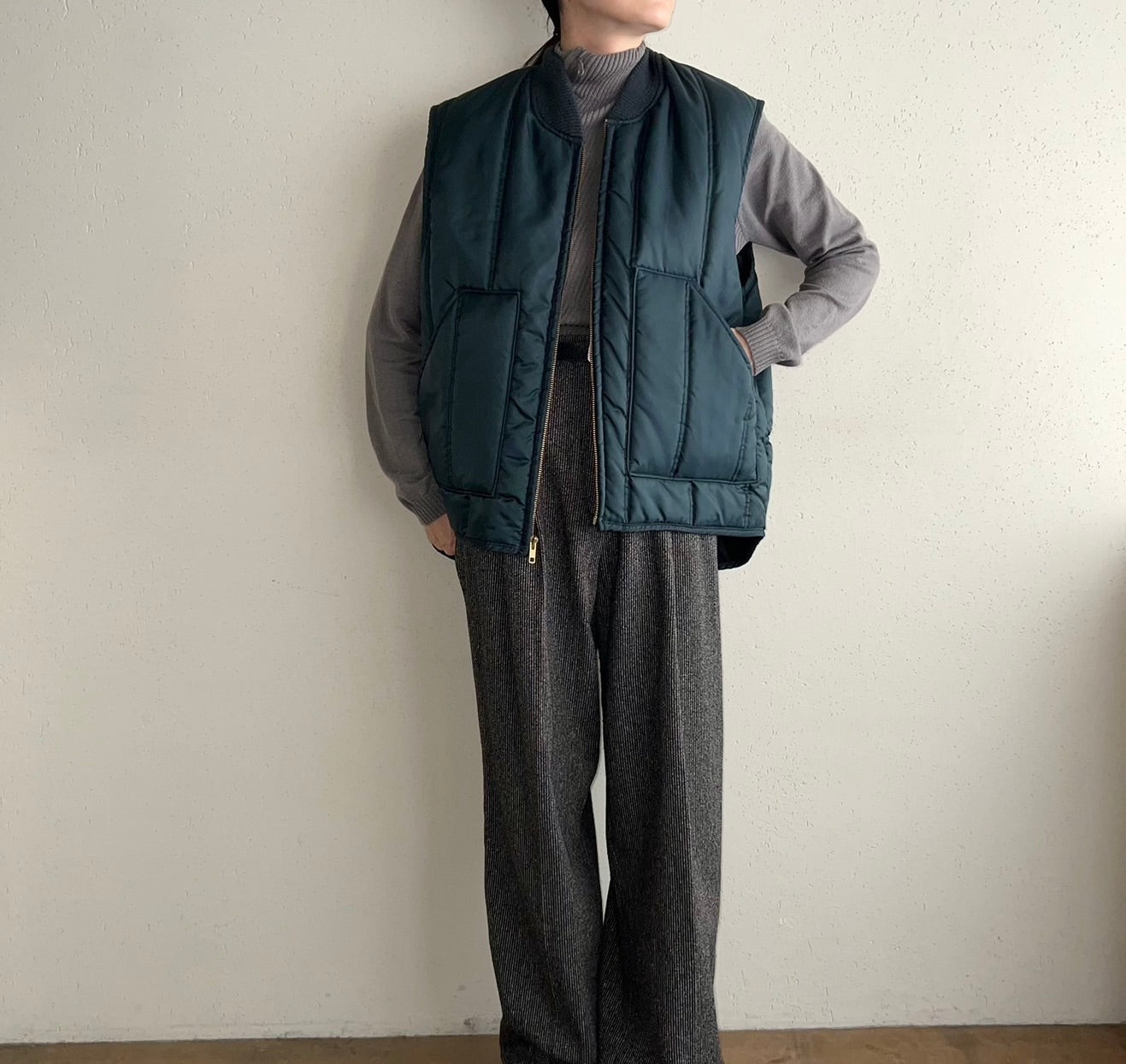90s Quilted Vest