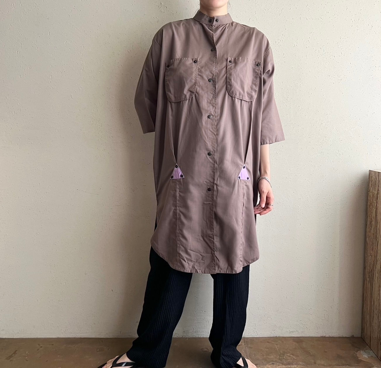 90s EURO Design Long Shirt