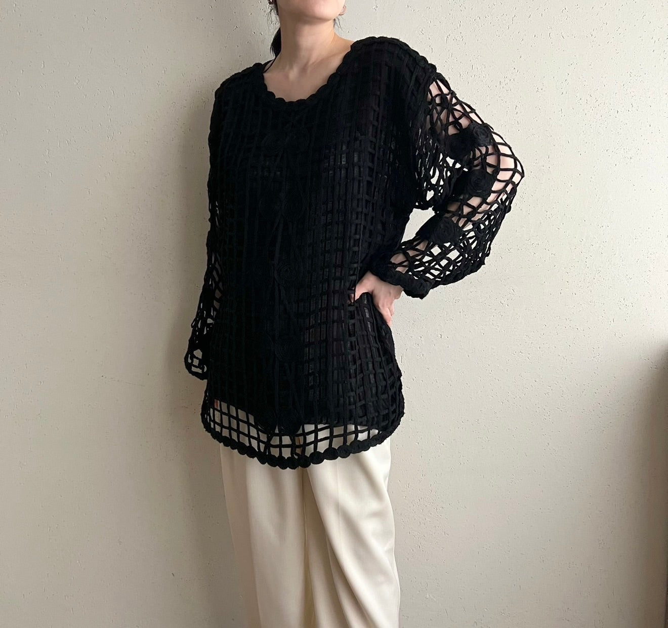 Black Design Top