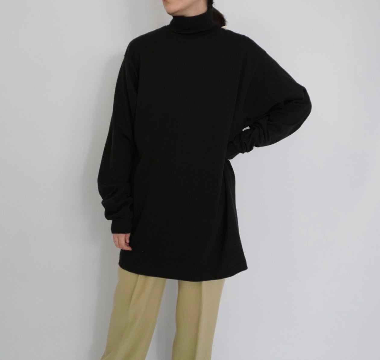 90s ”FRUIT OF THE LOOM ” Long Sleeves T-shirt Made in USA Dead Stock