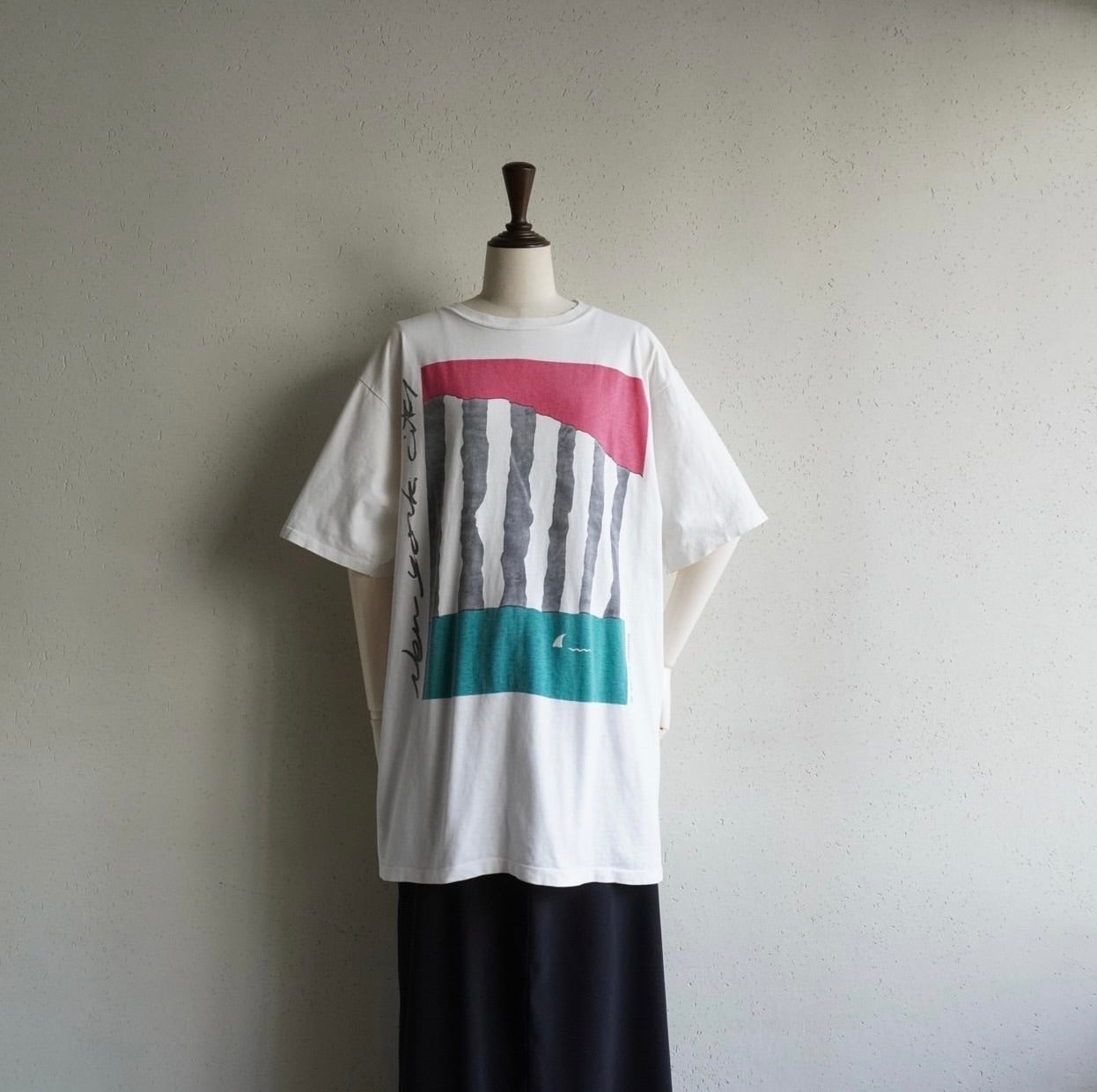 80s"GRAVITY GRAPHICS" Printed T-shirt Made in USA