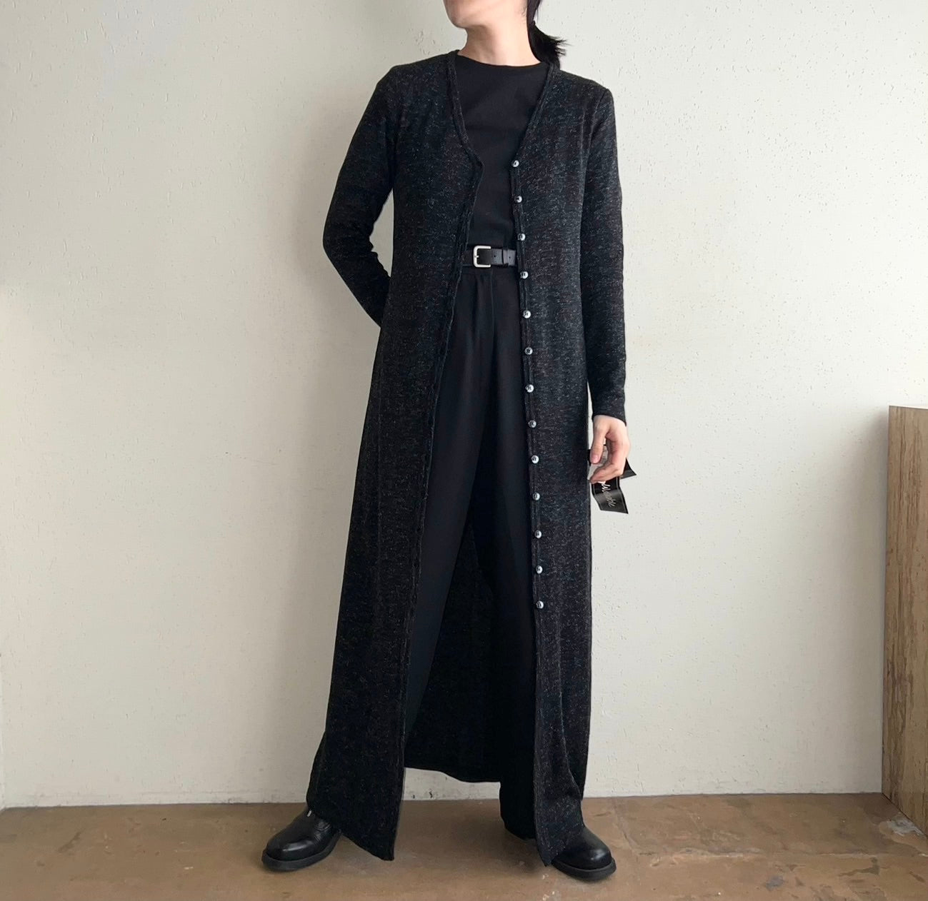 90s Long Cardigan Made in USA Dead Stock