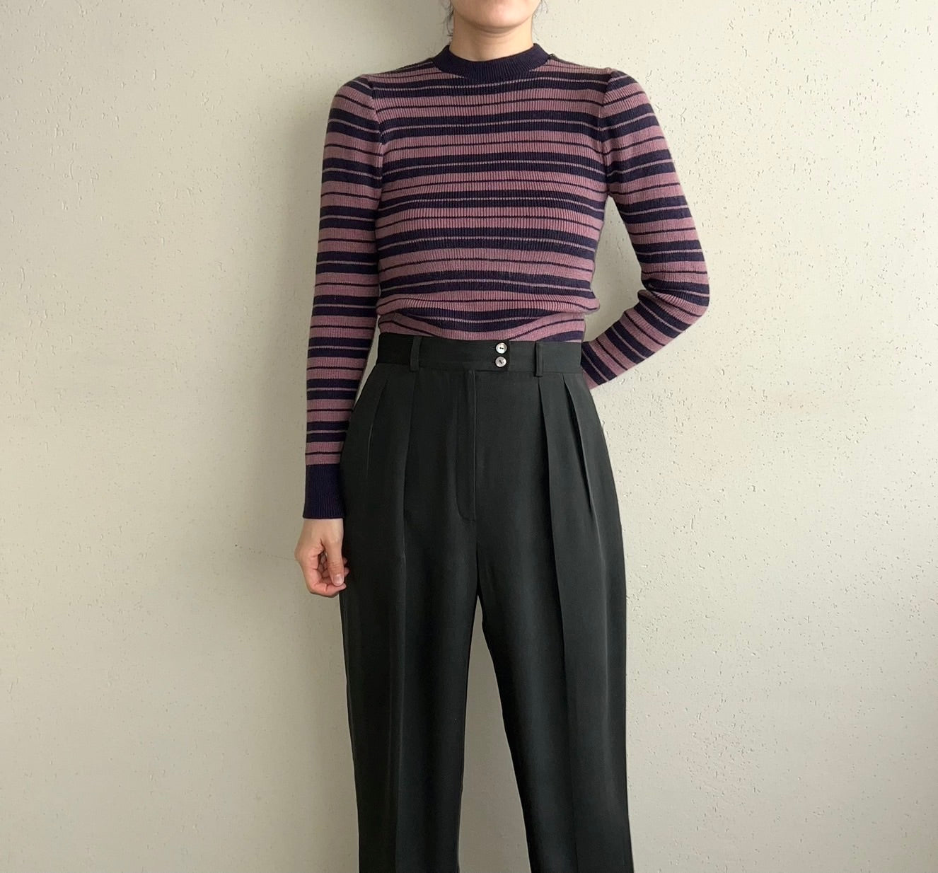 80s Striped Top