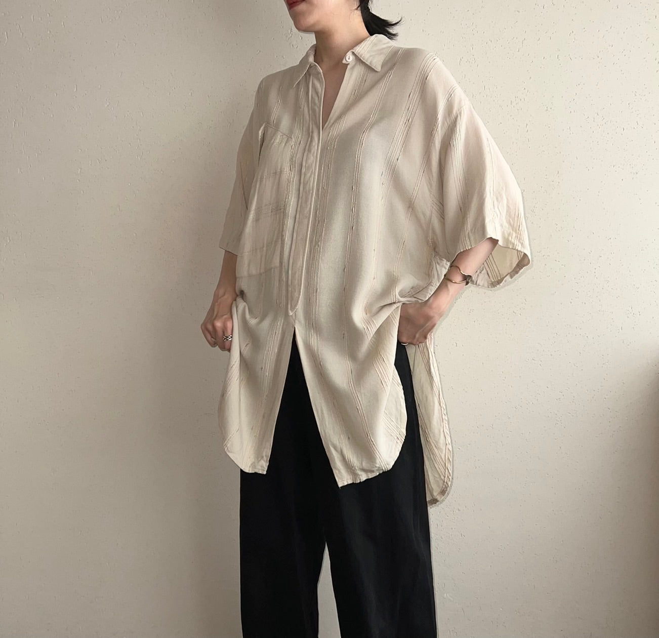 90s Pullover Shirt Made in USA