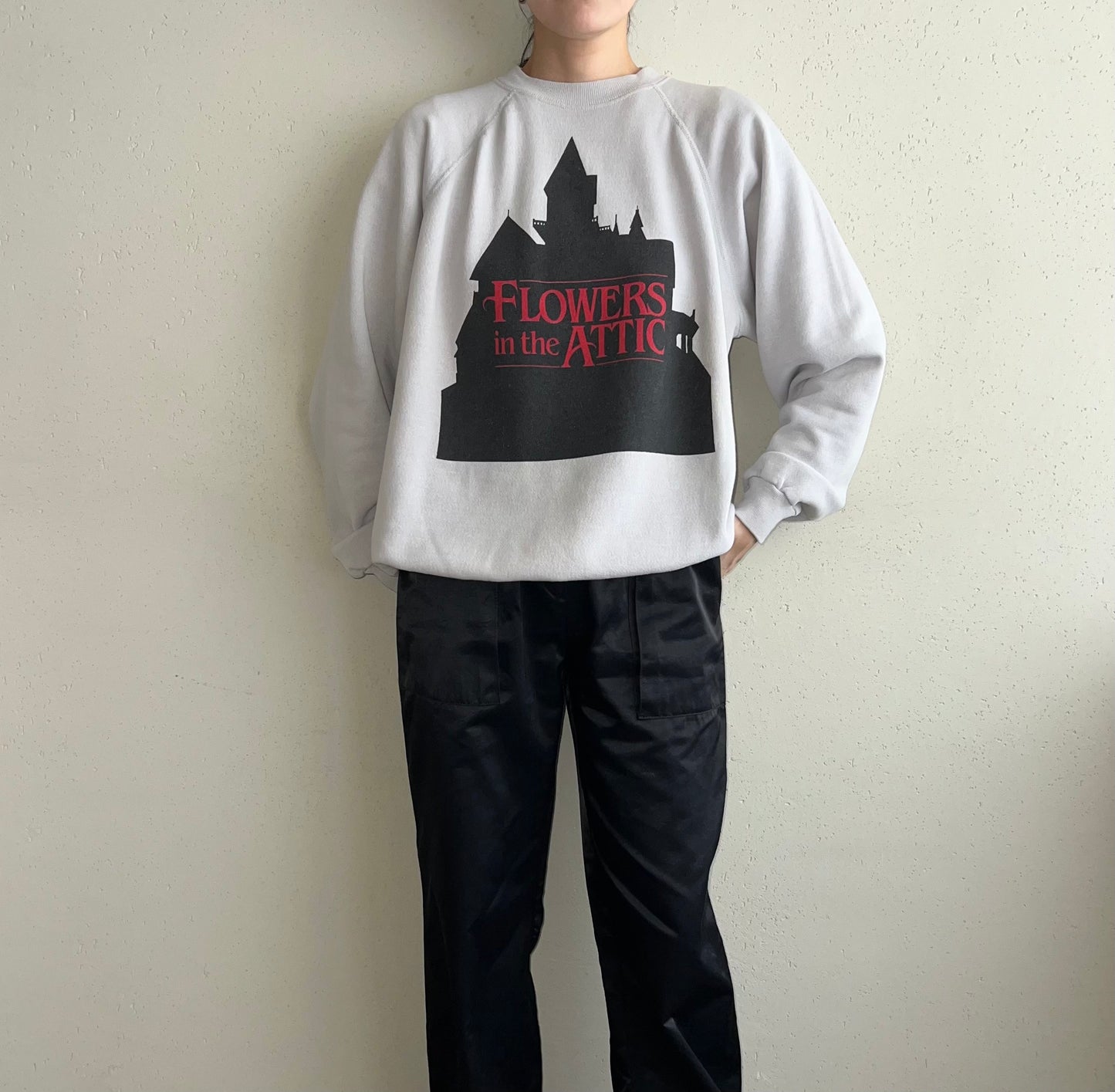 80s "Flowers in the Attic" Sweater Made in USA