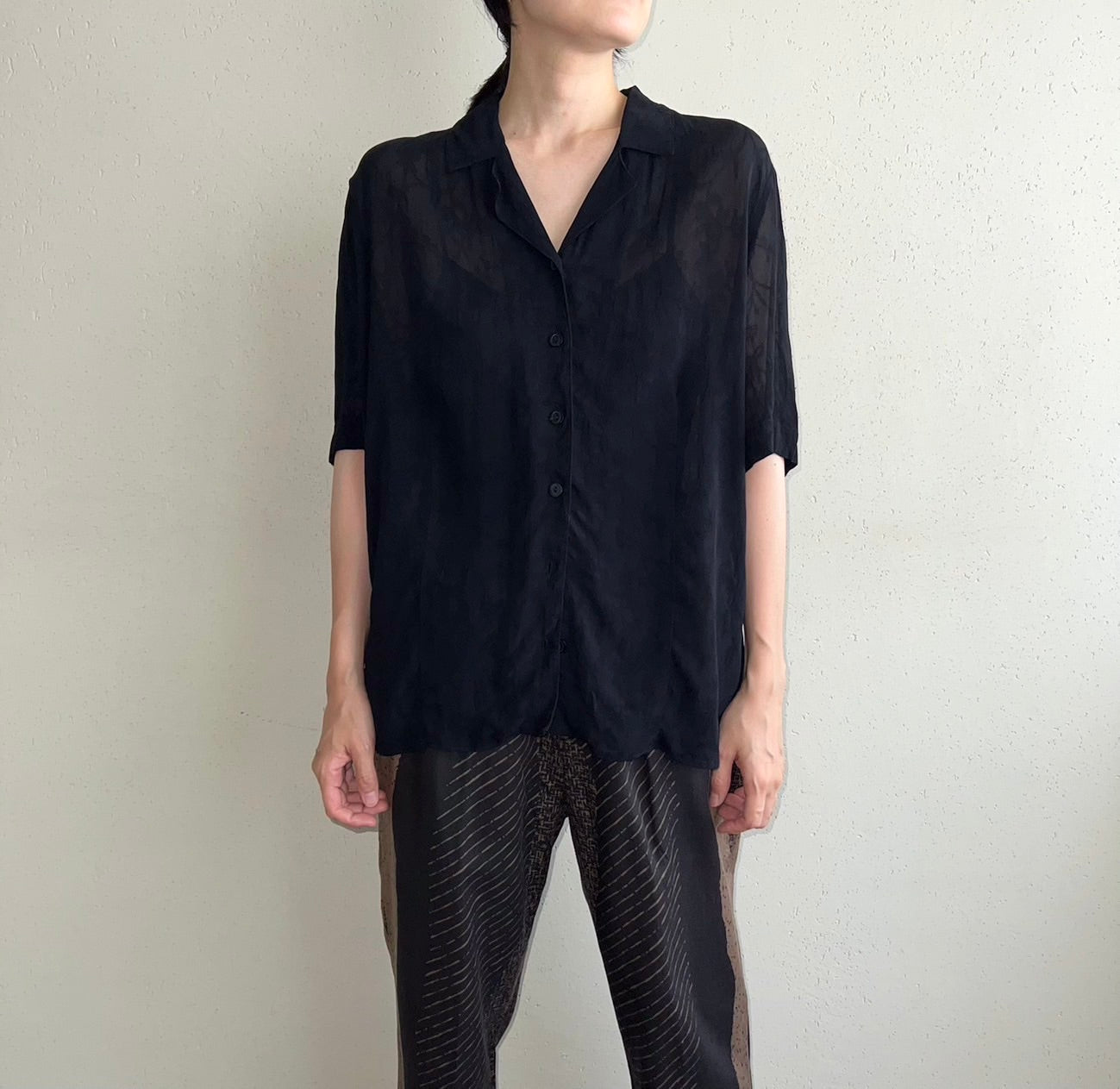 90s EURO Sheer Shirt