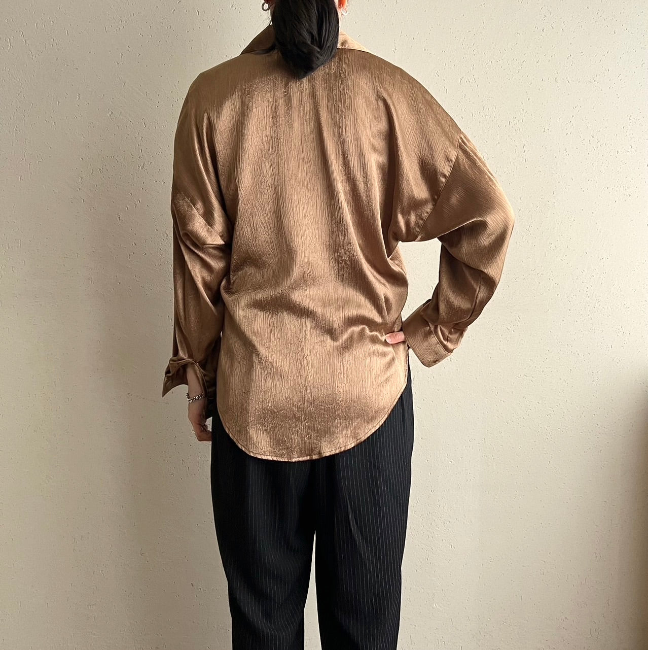 80s Shiny Shirt Made in USA