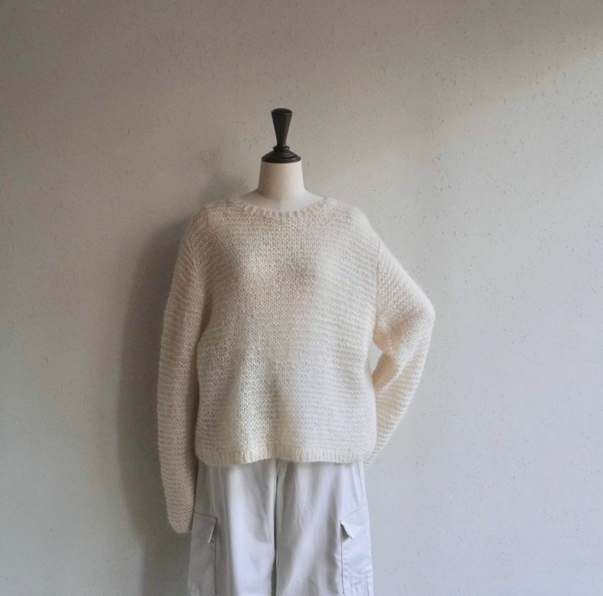 90s White Knit