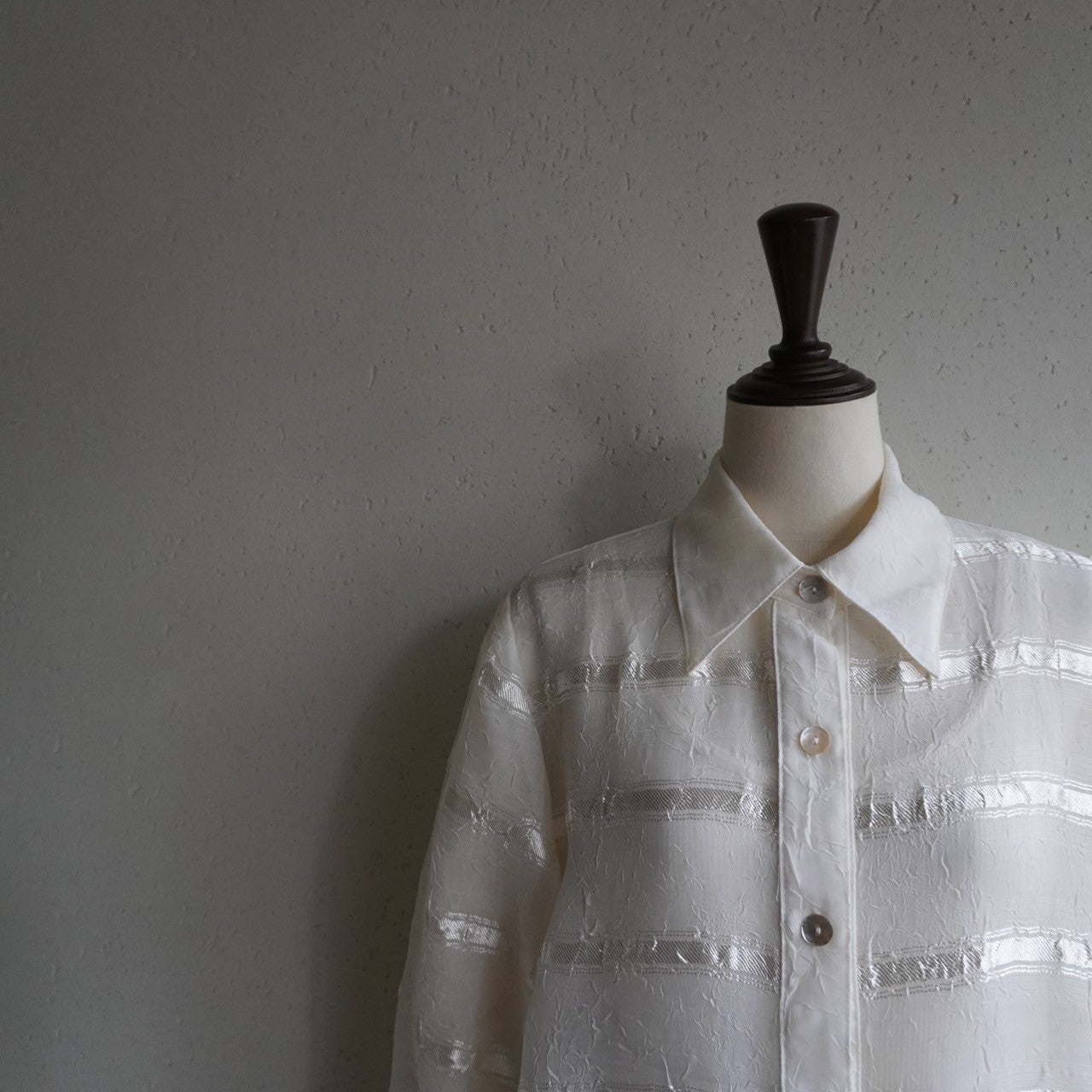90s Design Sheer Shirt